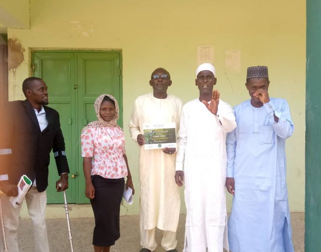 Gombe Certificate of Recognition Presentation 8